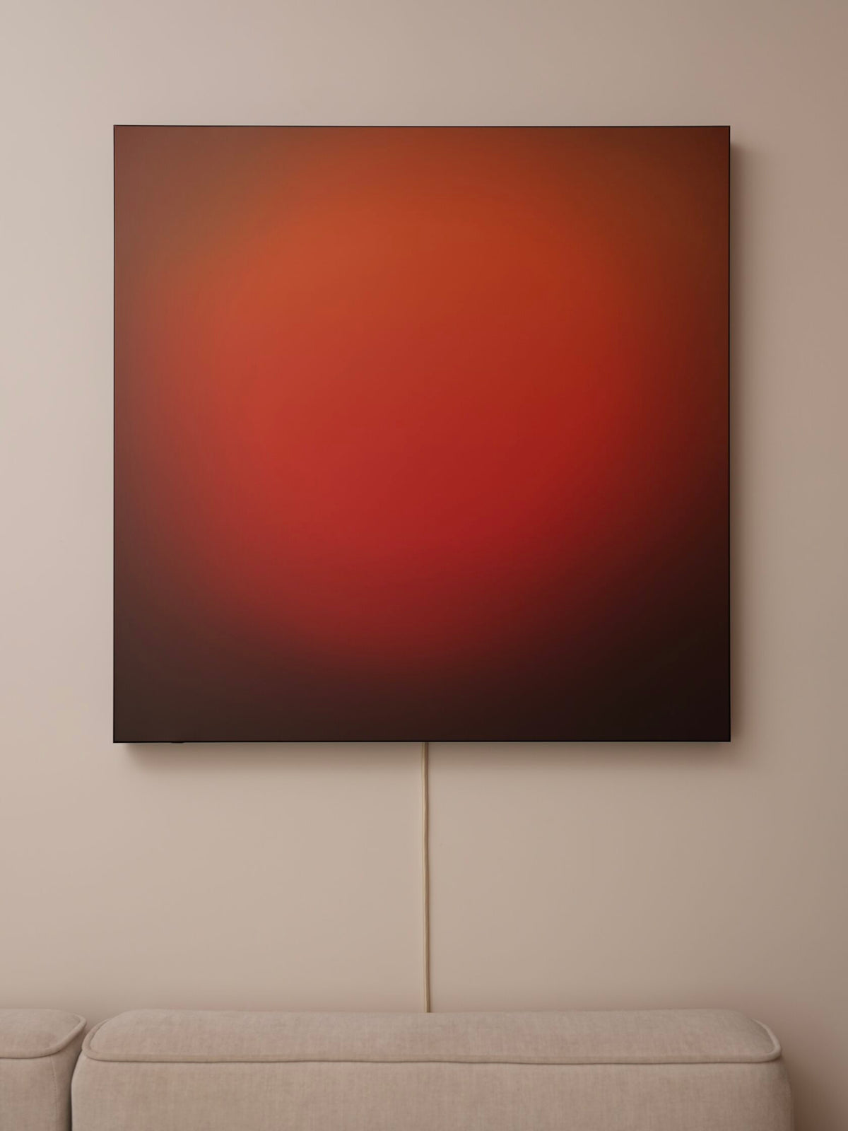 Golden Horizon Panel — Golden Hour LED Wall Panel