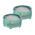 Odor neutralizer cartridges with housing