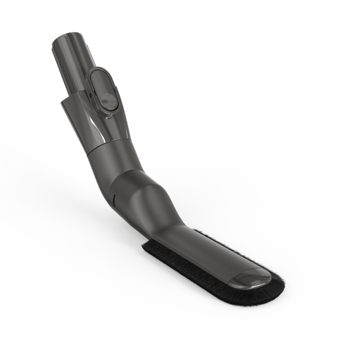 Soft-bristle anti-allergen dusting brush