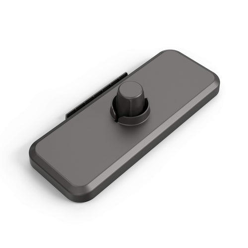 Clip-on accessory storage dock