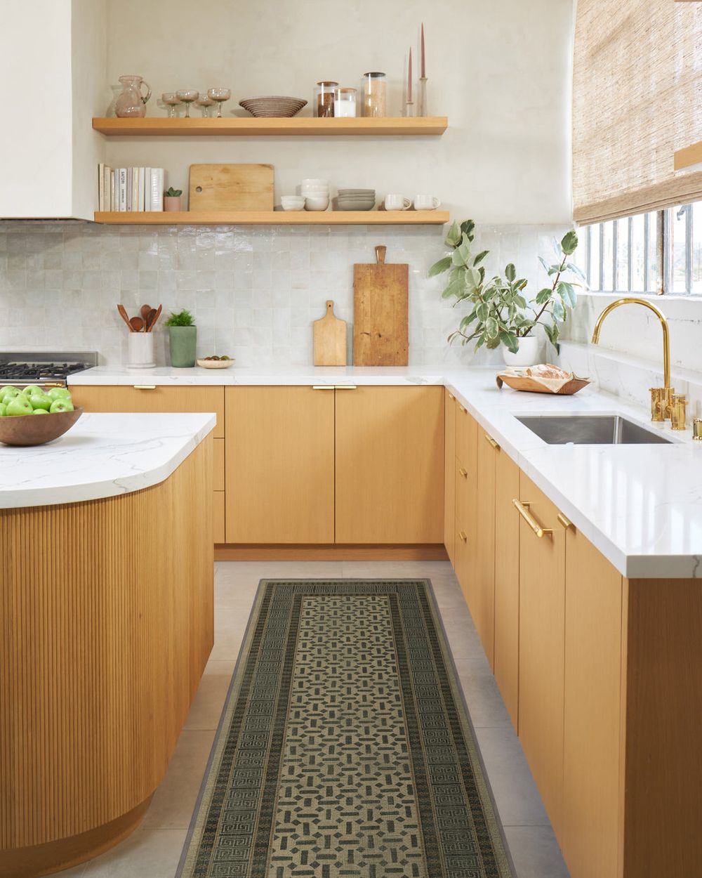 Kairos washable rug in a real home