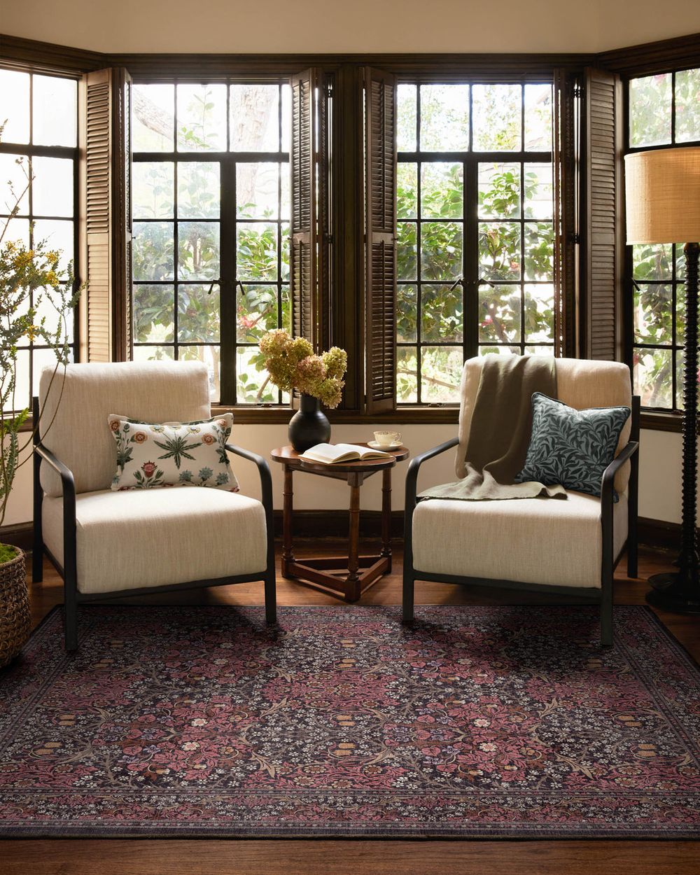 Blackthorn washable rug in a real home