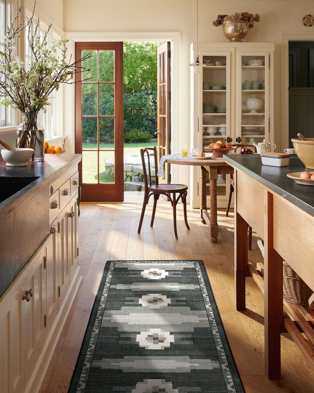 Annika washable rug in a real home