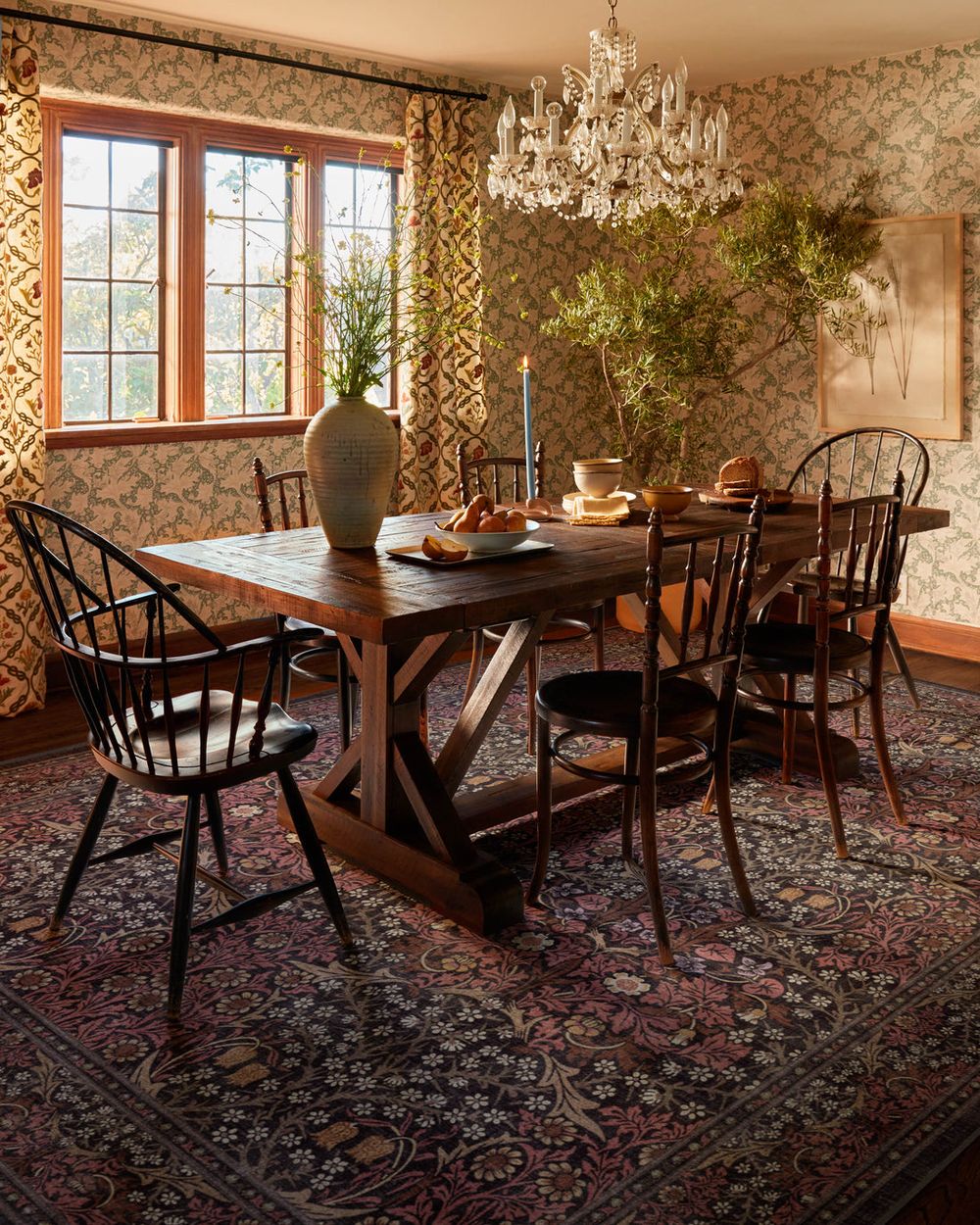 Blackthorn washable rug in a real home