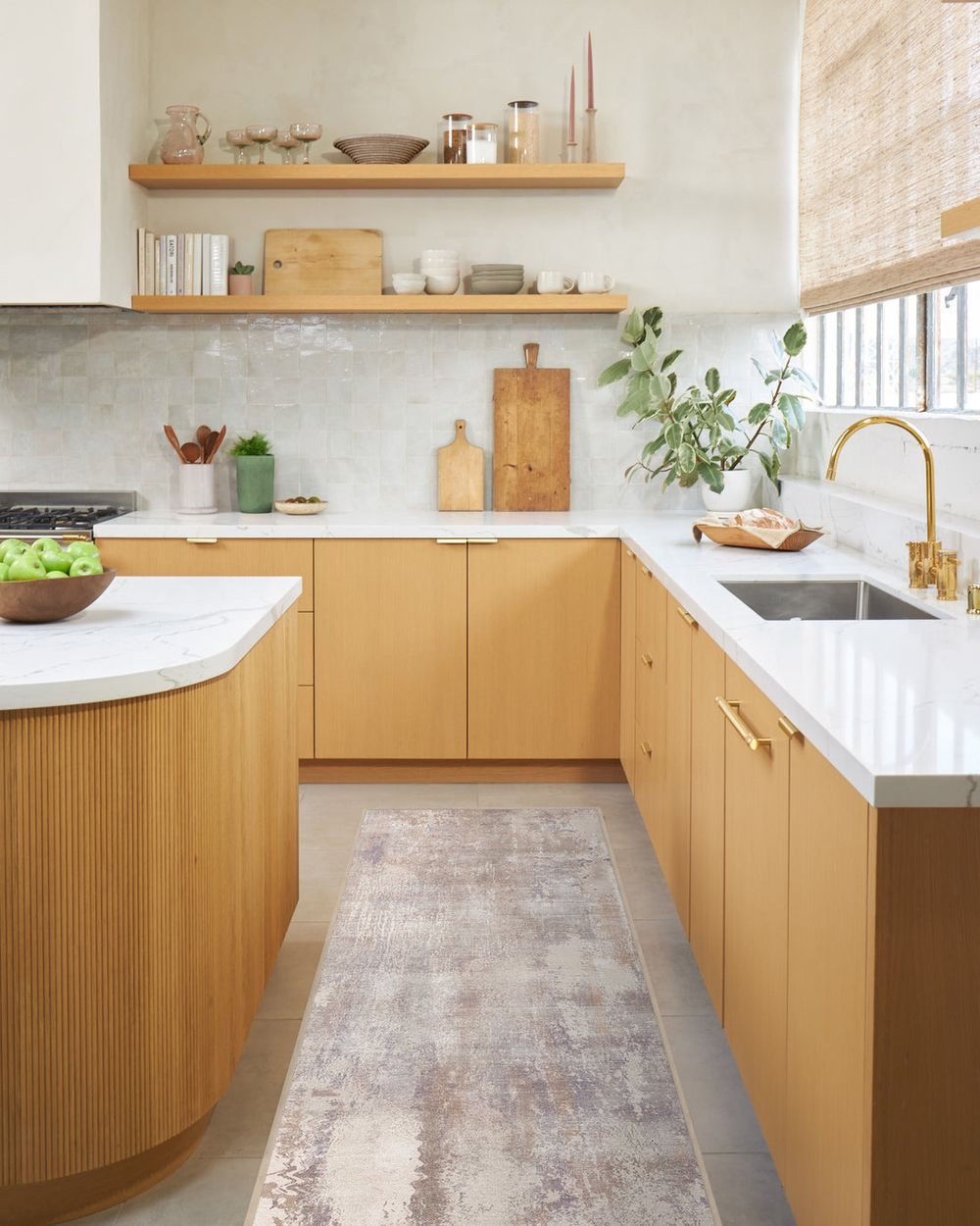 Alister washable rug in a real home