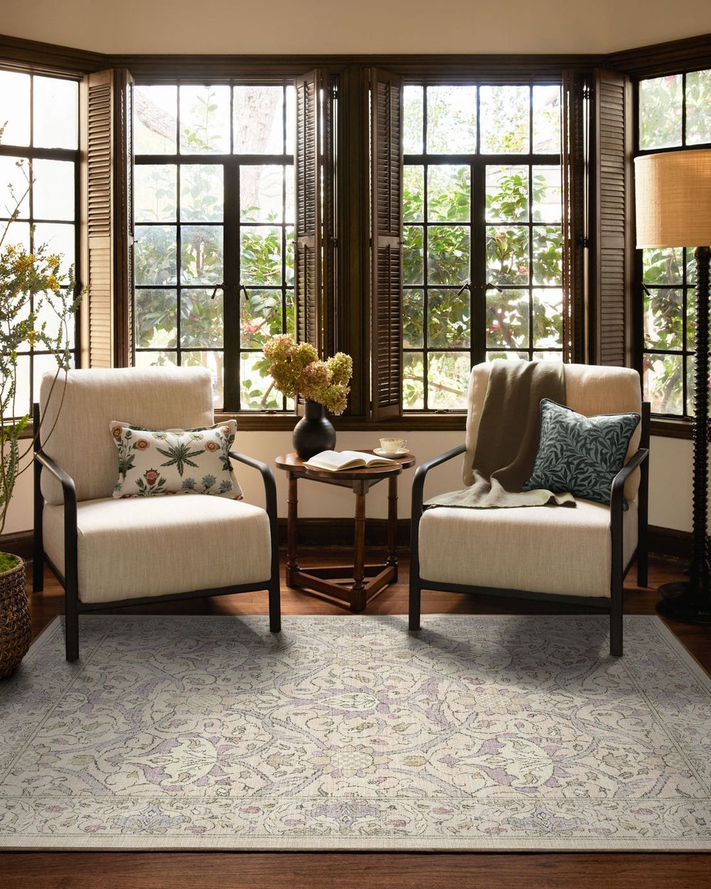 Montreal washable rug in a real home