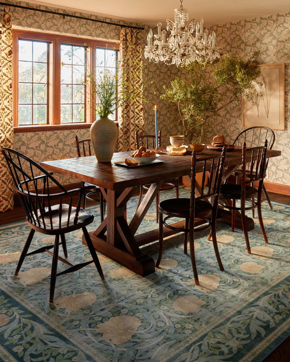Pimpernel washable rug in a real home
