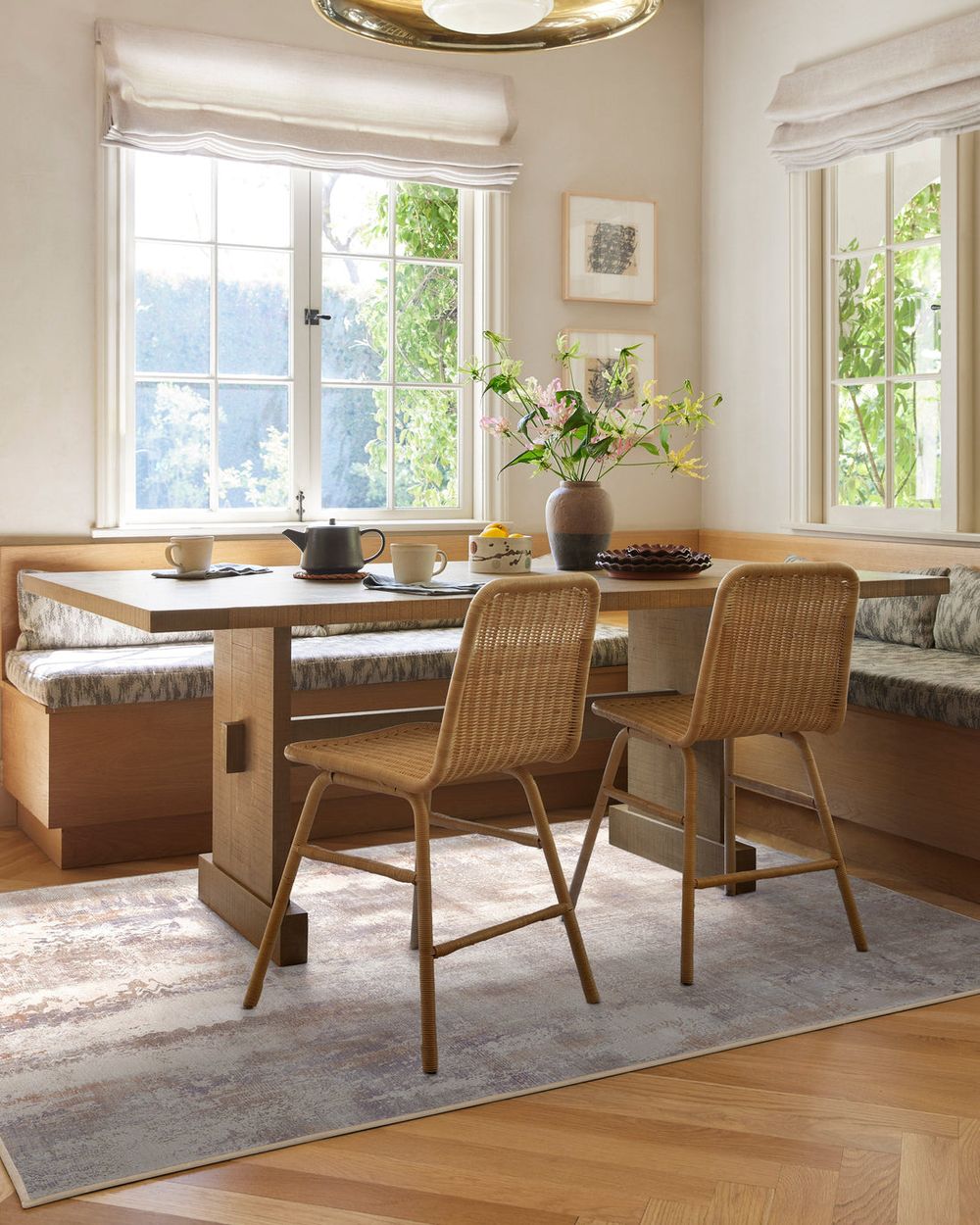 Alister washable rug in a real home