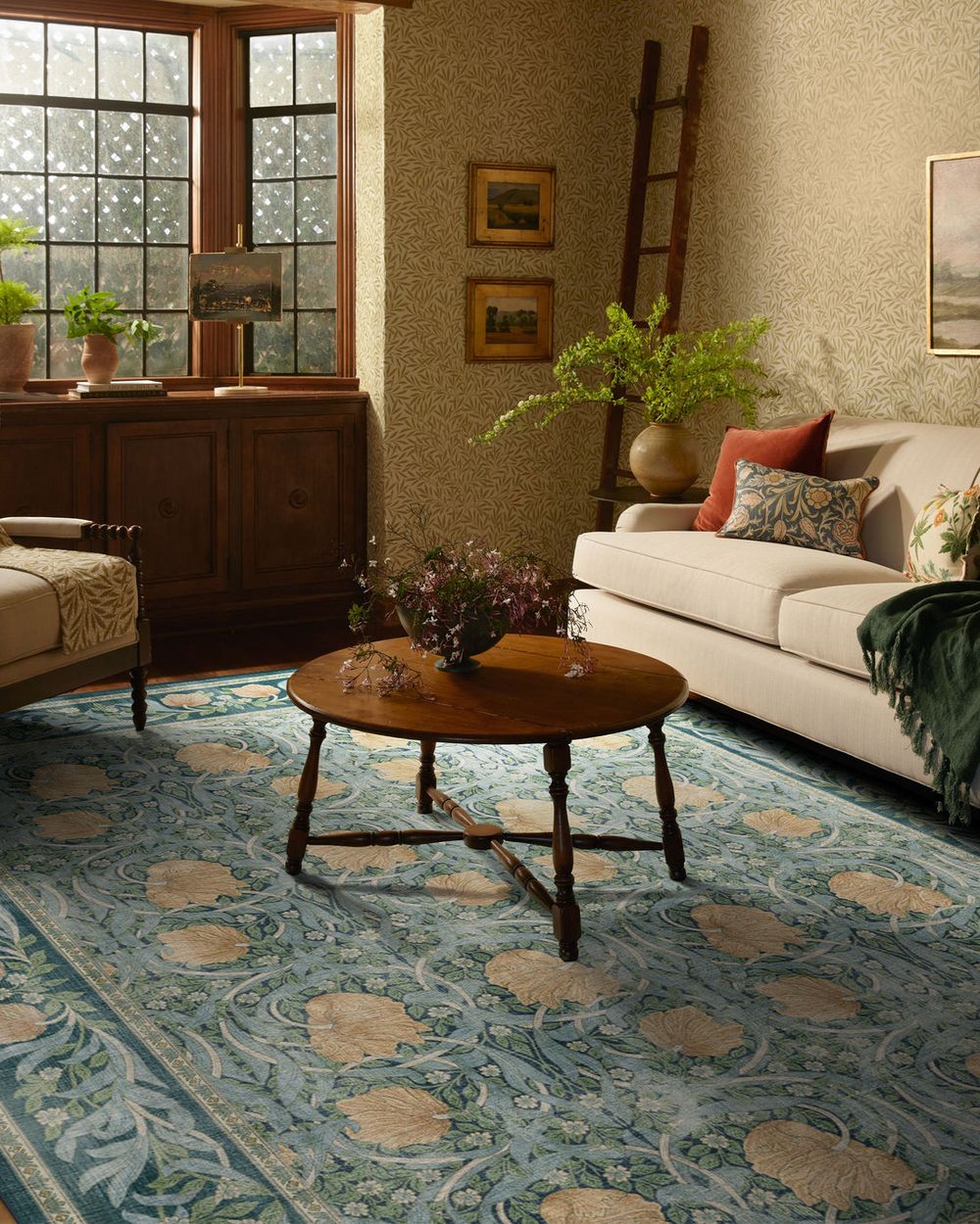 Pimpernel washable rug in a real home