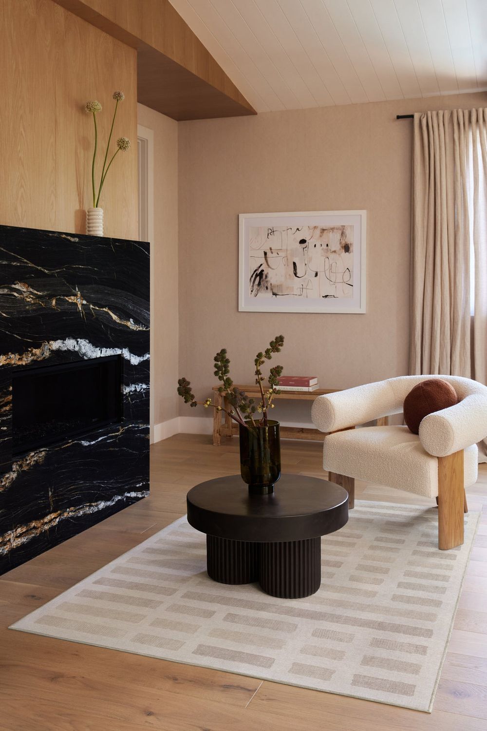 Laine washable rug in a real home