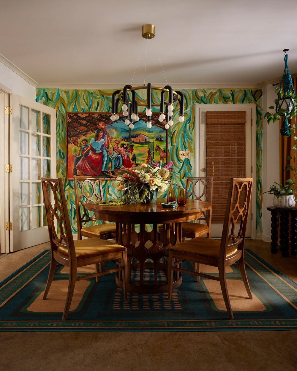 Nerissa washable rug in a real home
