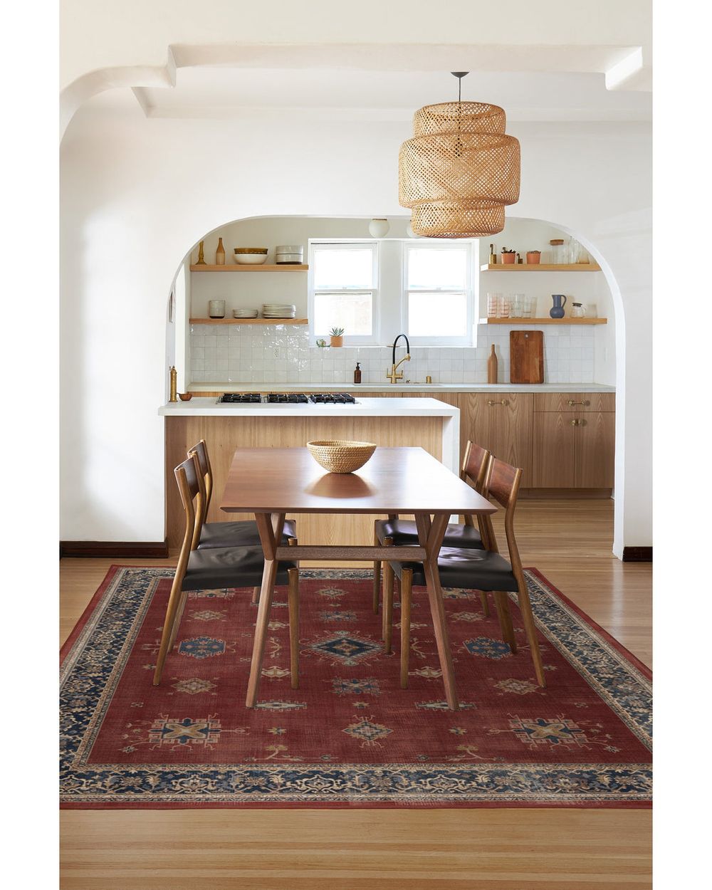 Verena washable rug in a real home