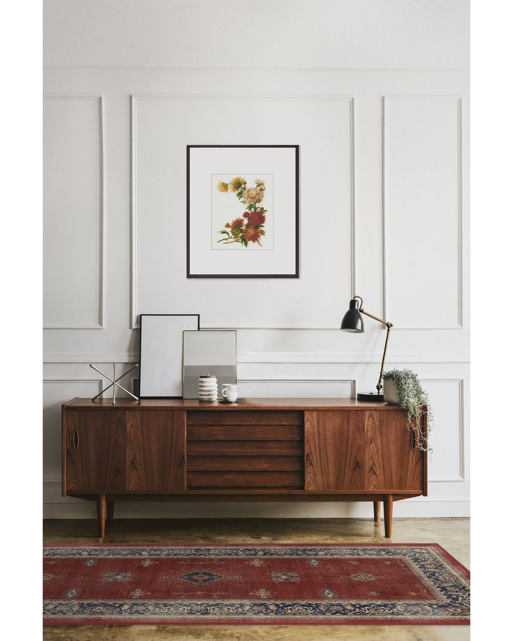 Verena washable rug in a real home