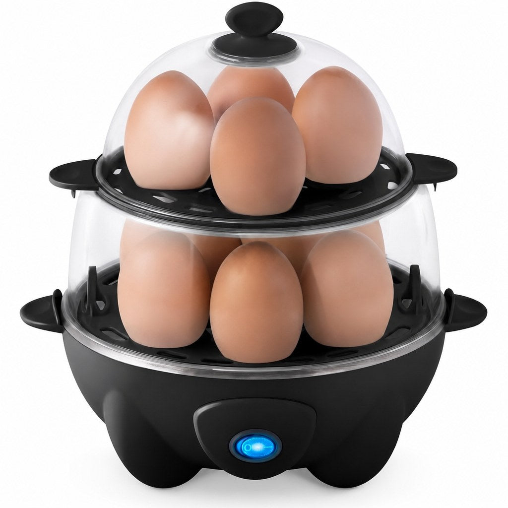 Rapid Egg Cooker Deluxe 12 — Double Pack Unit