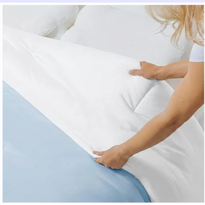 Comforter in Baby Blue