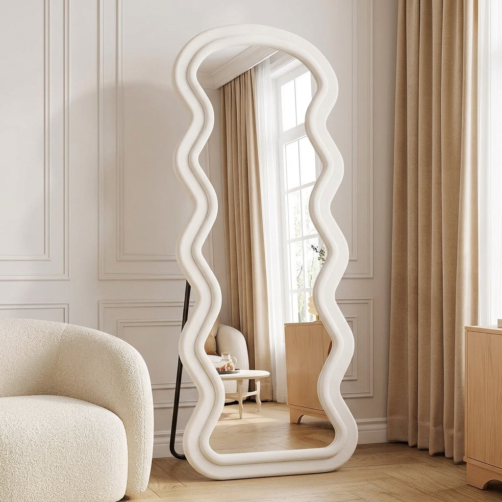 Curve Mirror — sculptural full-length mirror