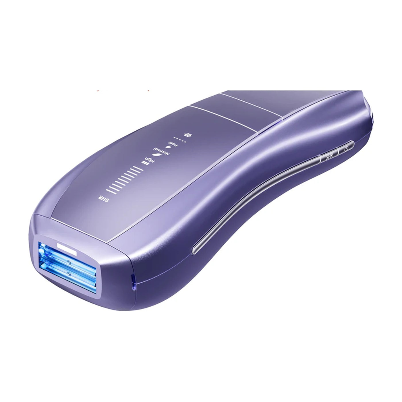 IPL hair removal device in lilac