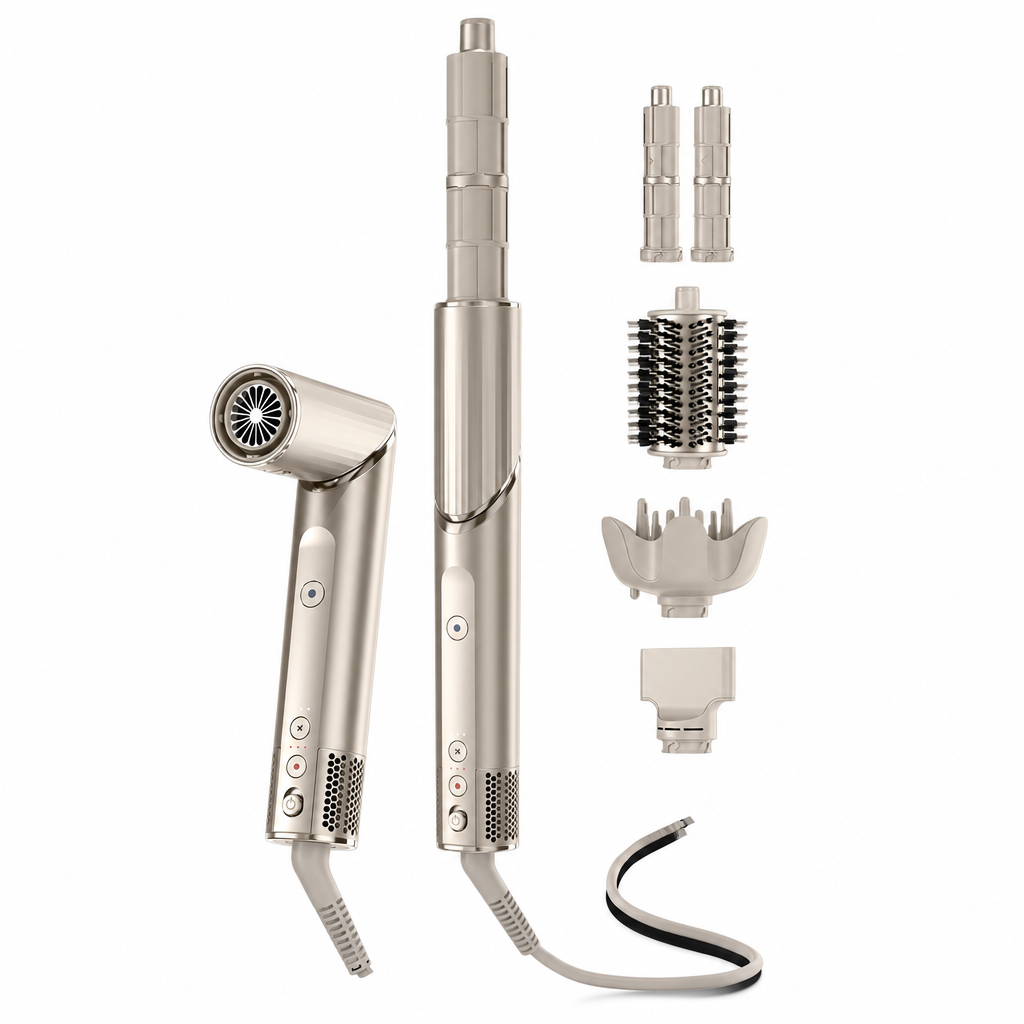 Pro Air Styler and Hair Dryer with attachments