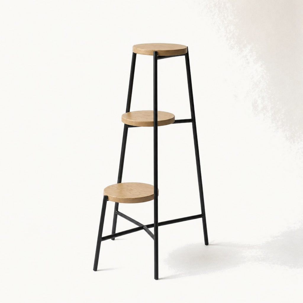 Tiered Plant Stand seen from the side