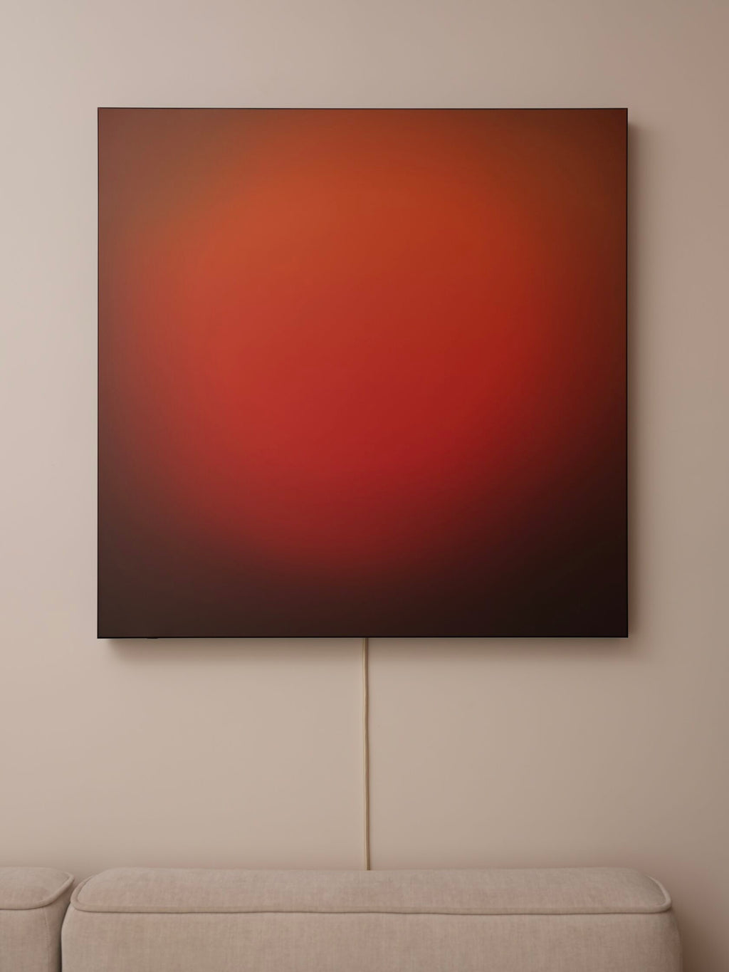 Golden Horizon Panel — Golden Hour LED Wall Panel