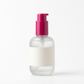 Anti-Frizz Smoothing Serum 75ml frosted bottle with fuchsia pump