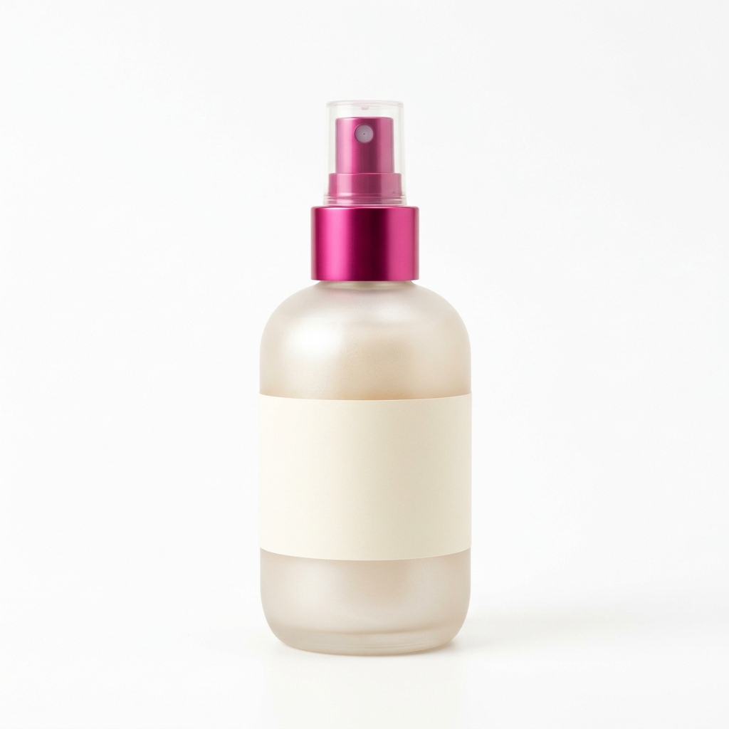 Shine Finishing Mist 150ml pearl cream frosted bottle
