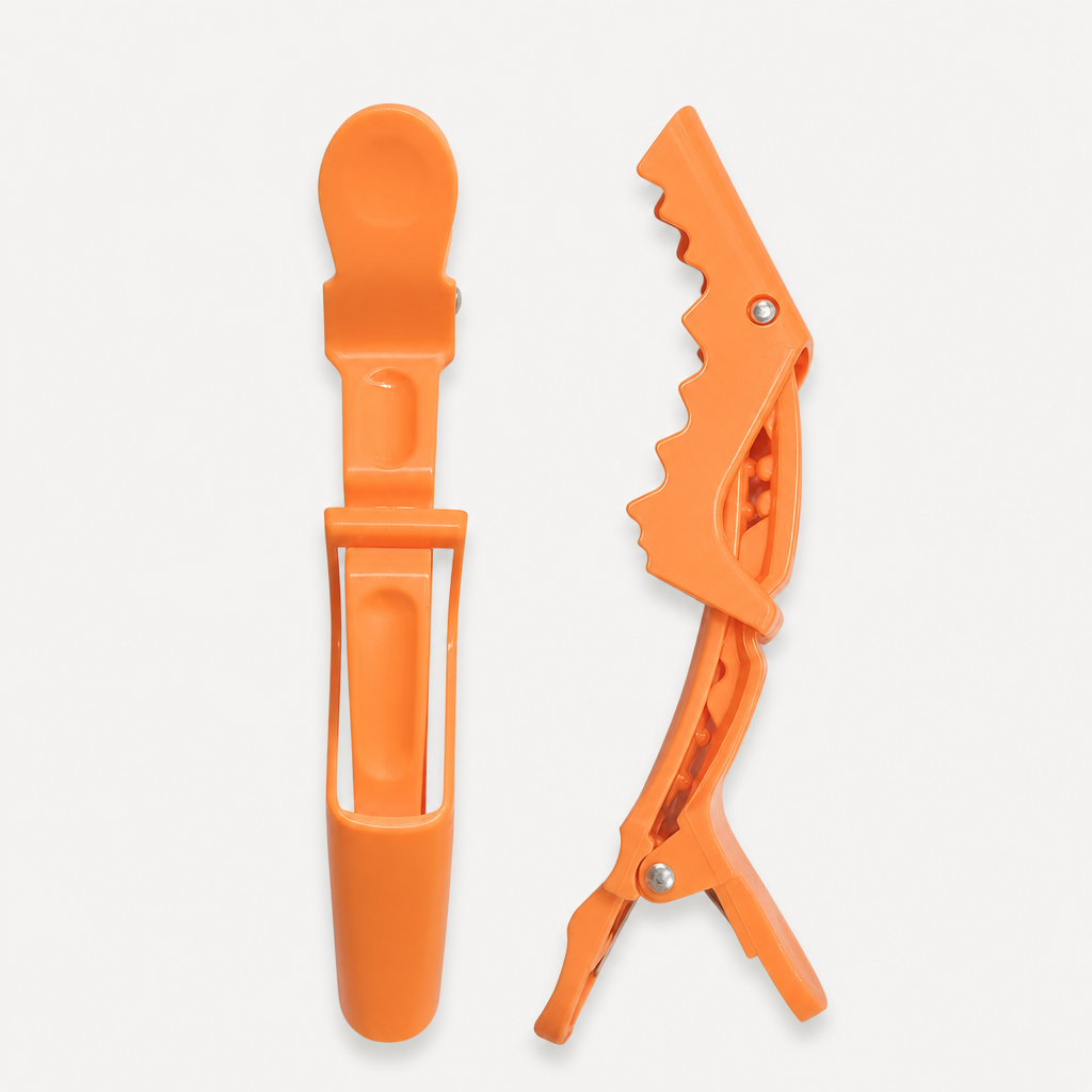 Alligator sectioning hair clips