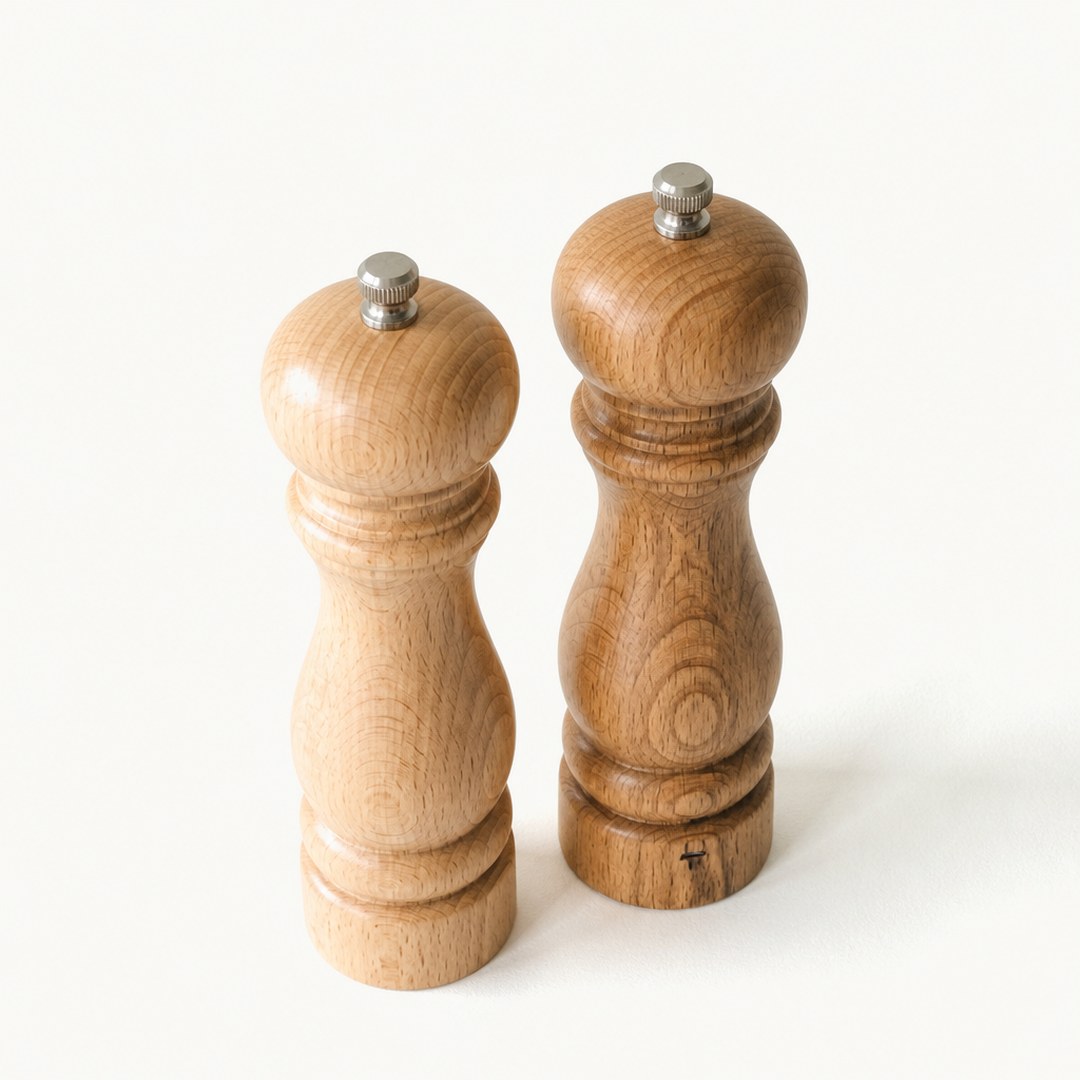 Beech mills seen from above showing the grinder crowns