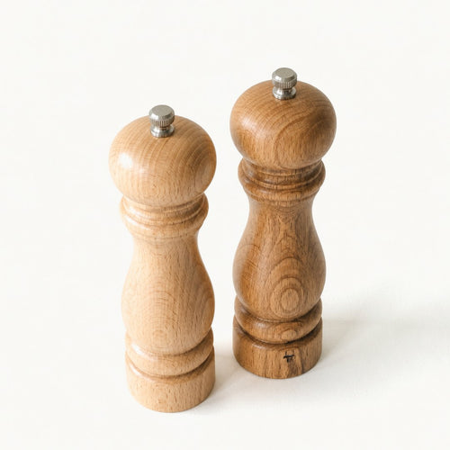 Beech mills seen from above showing the grinder crowns