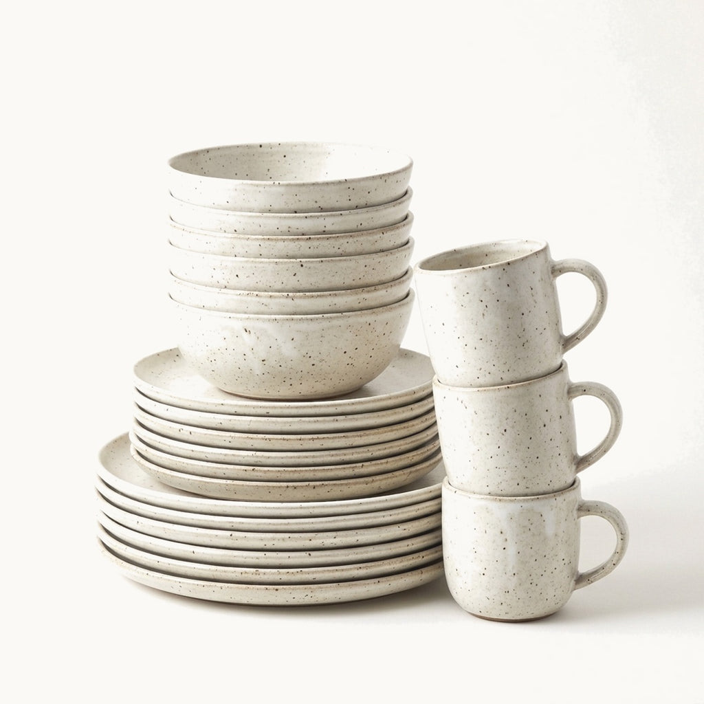 Stoneware Dinner Set - 16