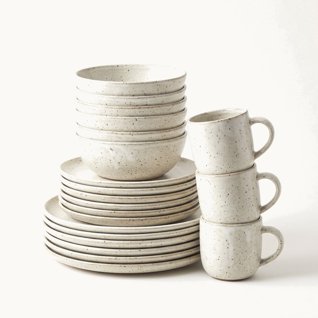 Stoneware Dinner Set - 16
