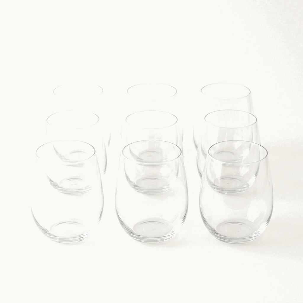 Stemless Wine Glasses - 6
