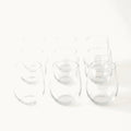 Stemless Wine Glasses - 6