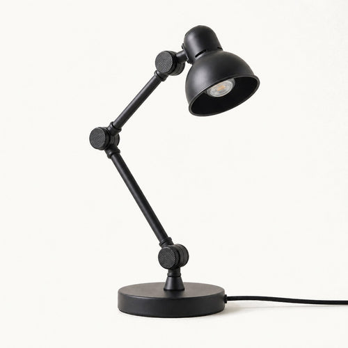 Adjustable Desk Lamp, knurled knobs visible