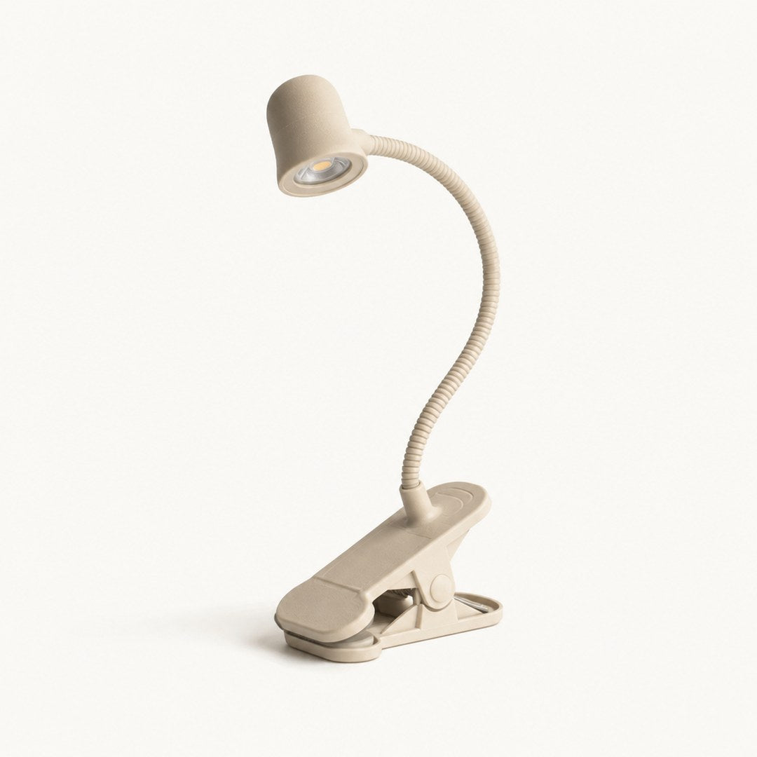 Clip Reading Lamp with the clip open