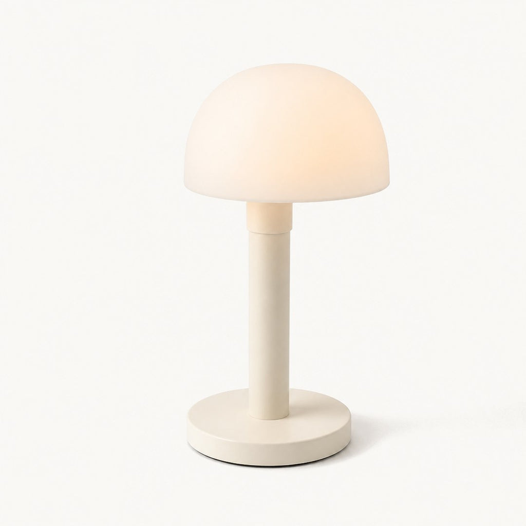 Rechargeable Table Lamp, close view of the dome