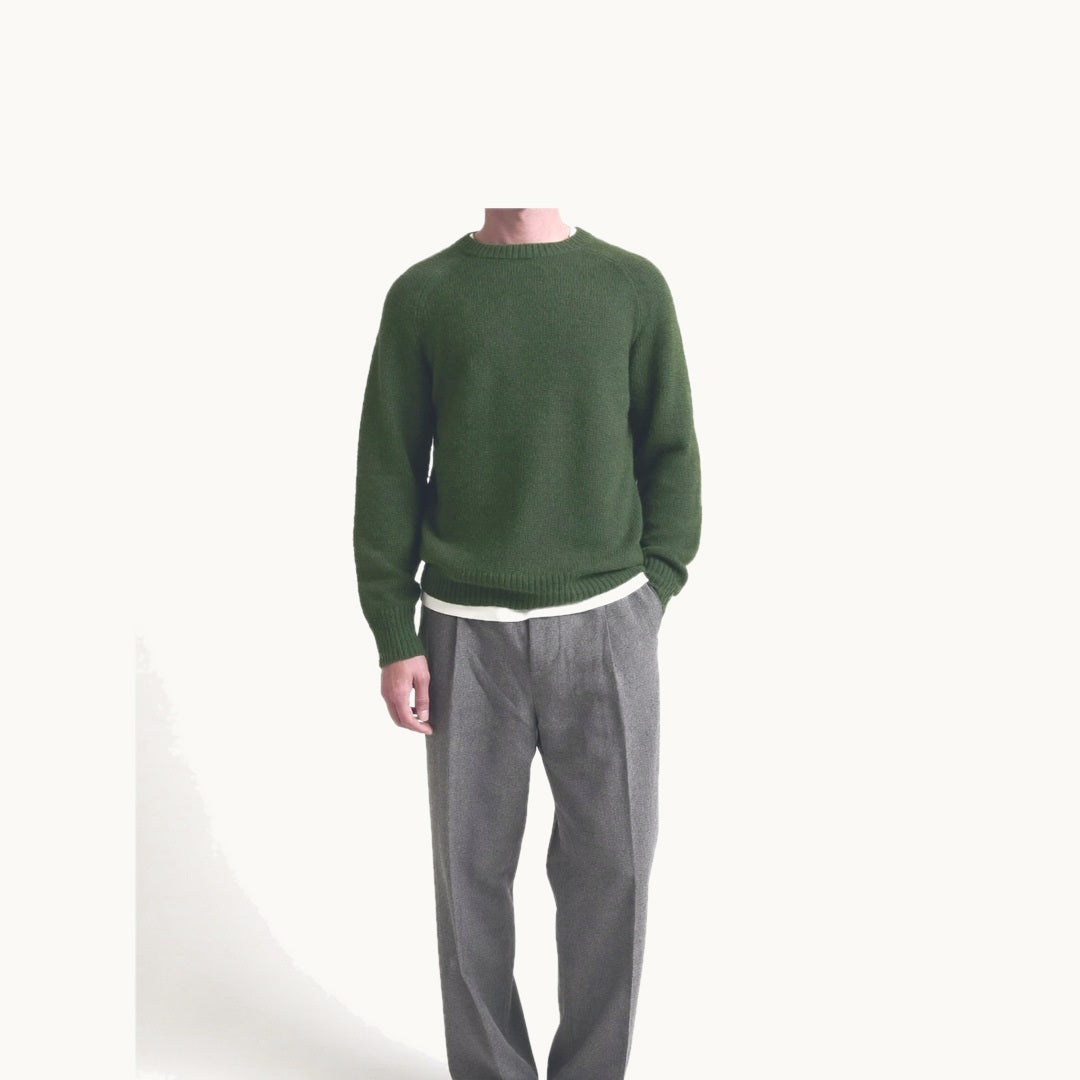 Lambswool Crew Knit