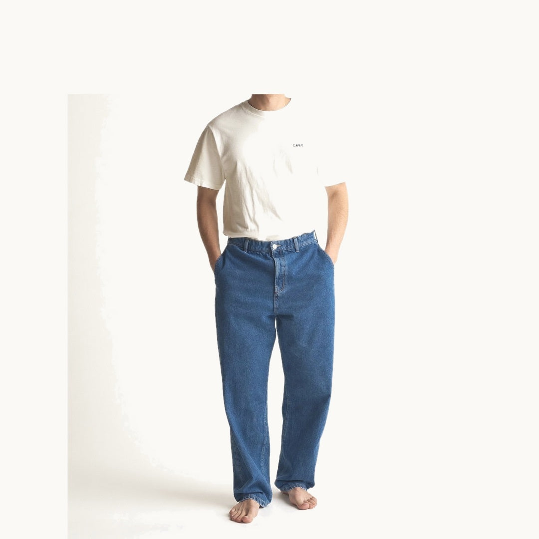 Relaxed Straight Denim