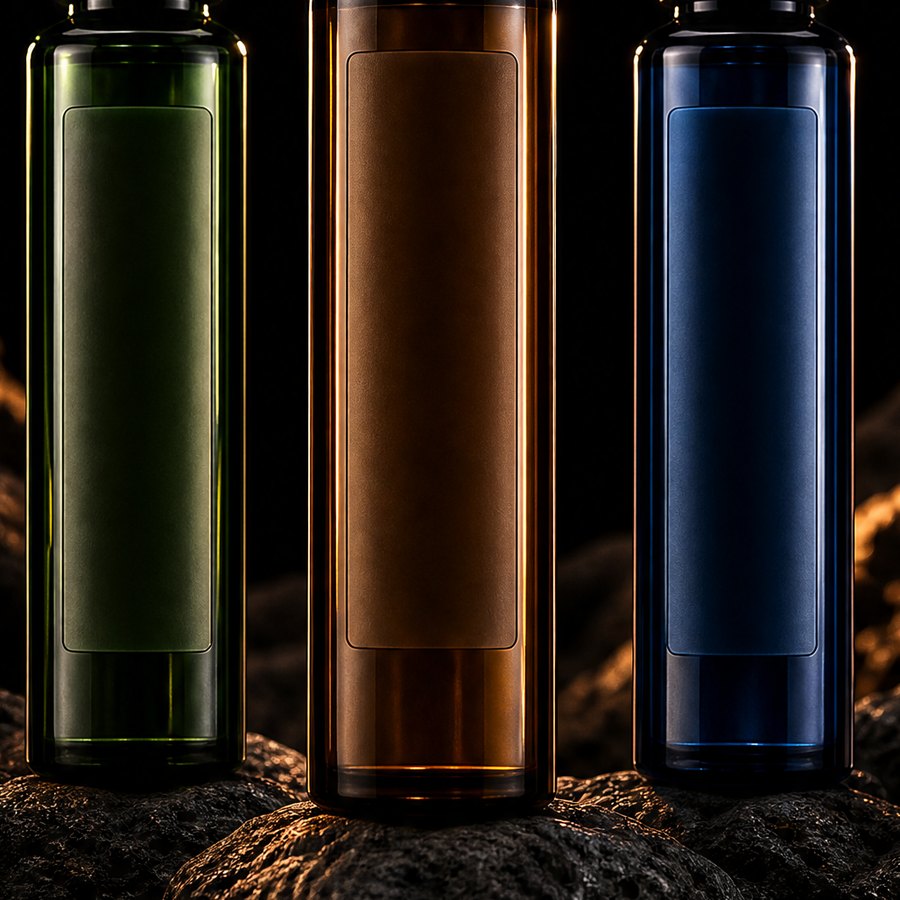 Three IFRA-certified fragrance oils