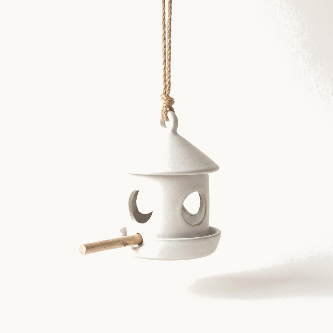 Ceramic Bird Feeder