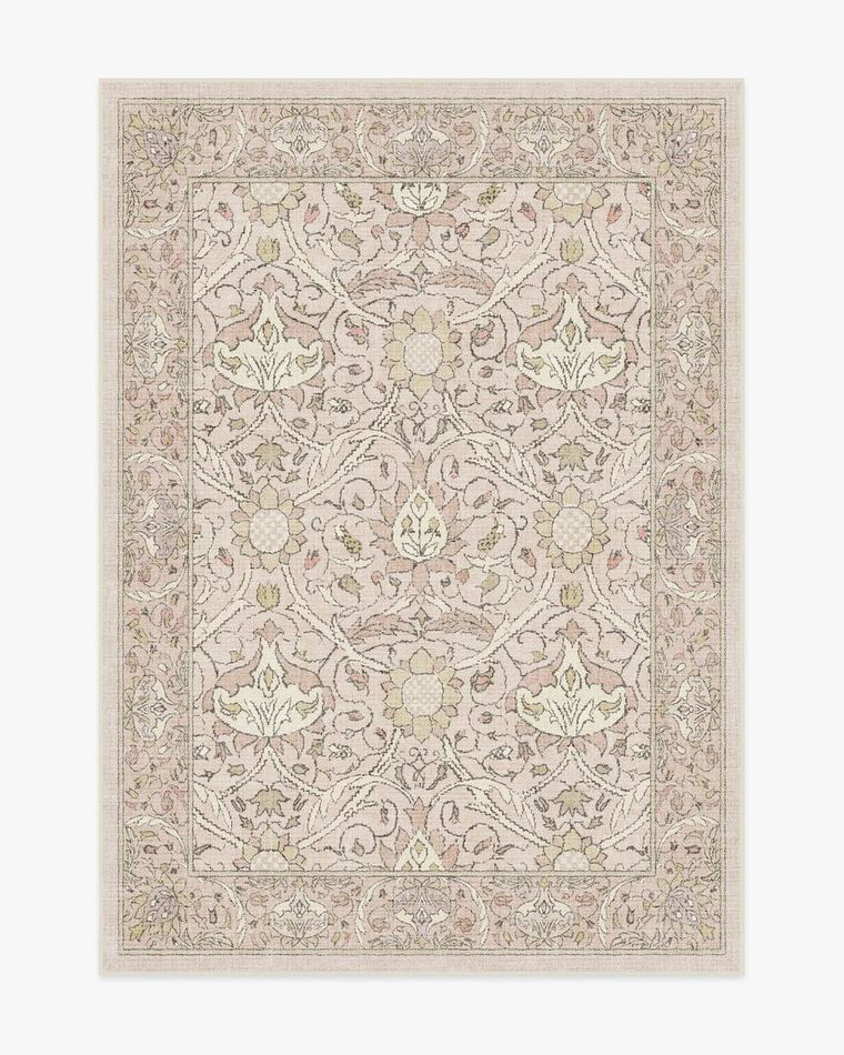 Montreal Soft Pink washable rug