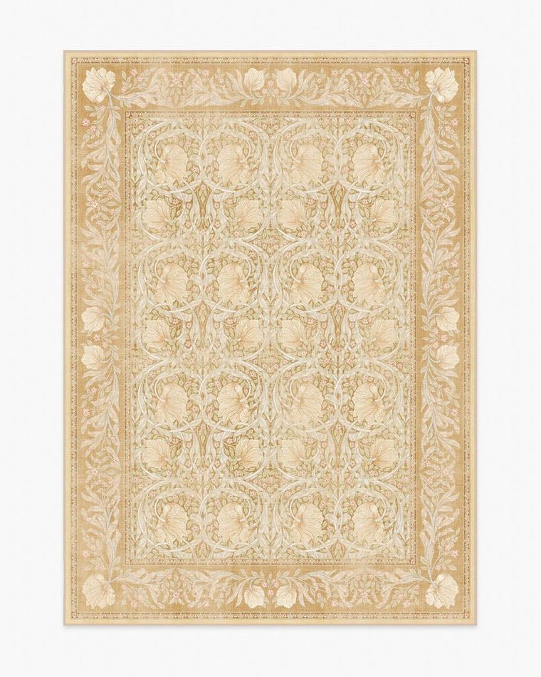 Pimpernel Light Ochre washable rug