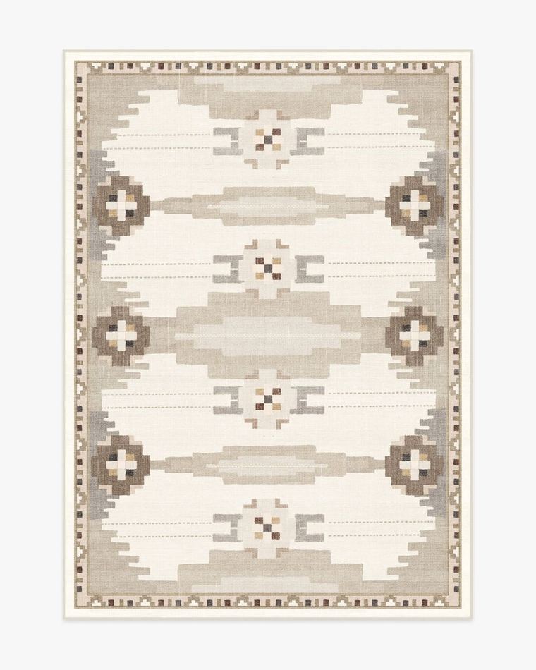 Annika Soft Taupe washable rug