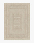 Cyrus Beige Ivory washable rug