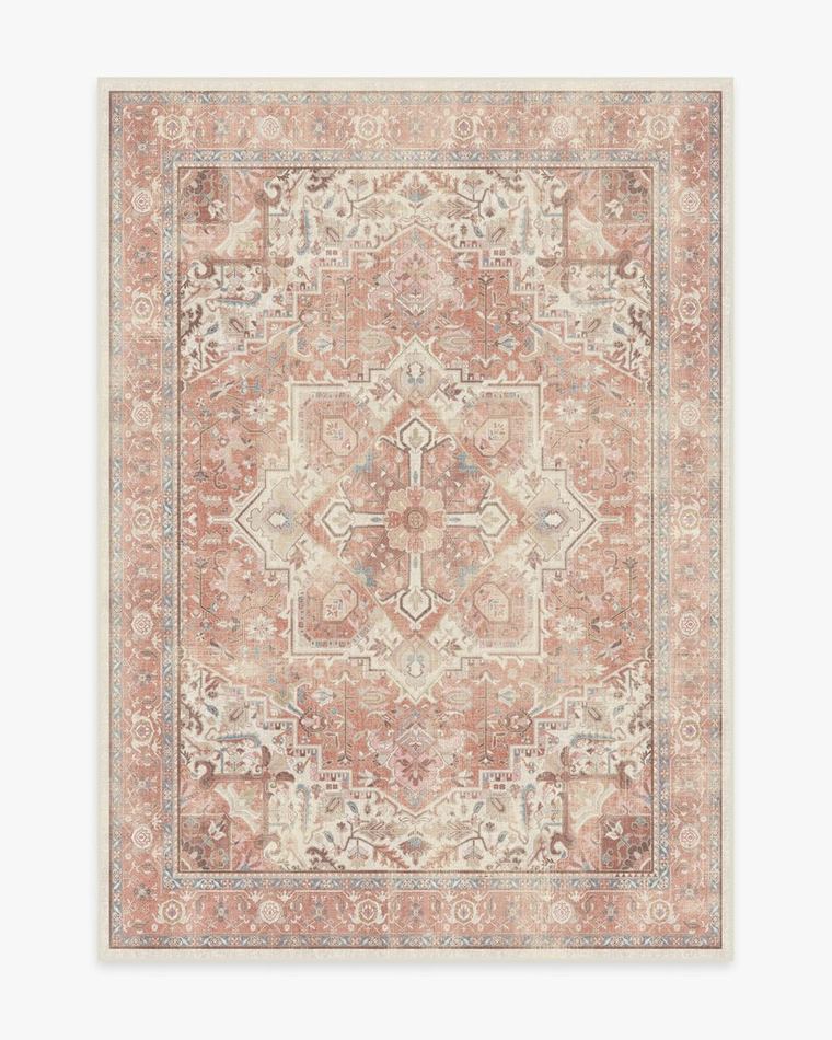Kamran Rose washable rug