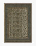 Kairos Charcoal & Tan washable rug