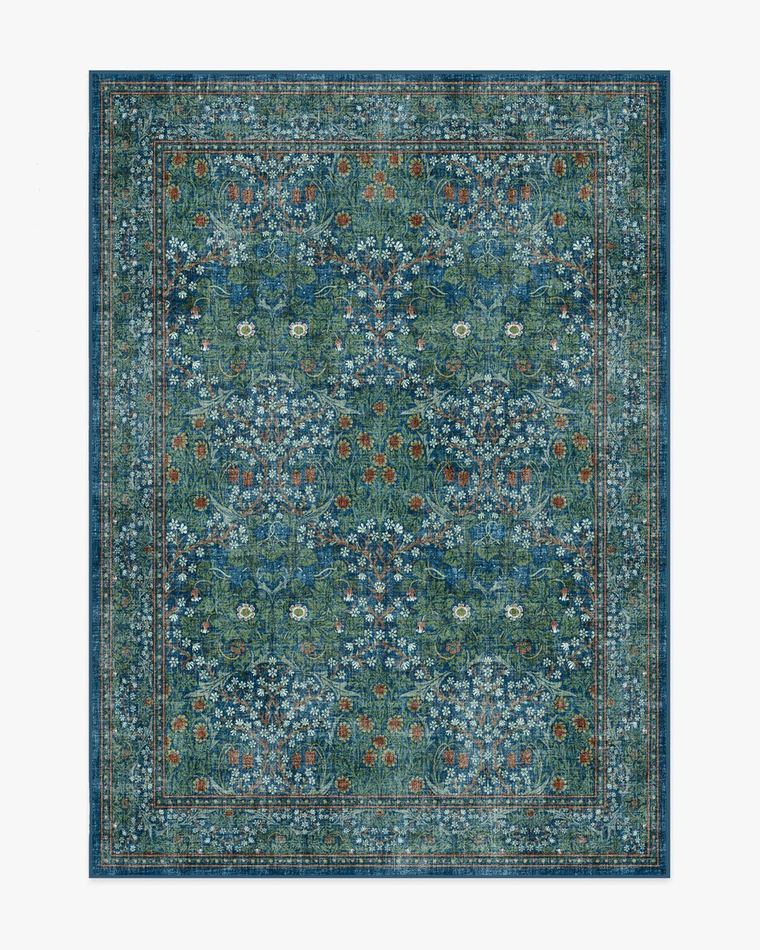 Blackthorn Navy washable rug