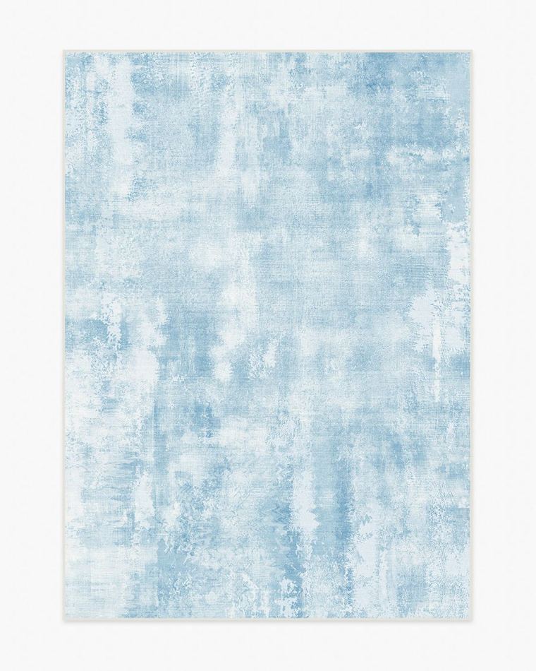 Alister Soft Blue washable rug