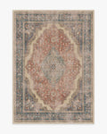 Adeline Antique Red washable rug