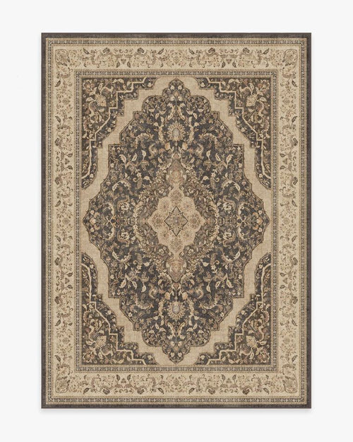 Adeline Dark Wood washable rug